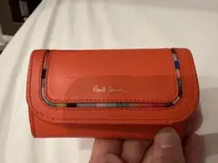 Paul Smith オレンジ レザー キーケース