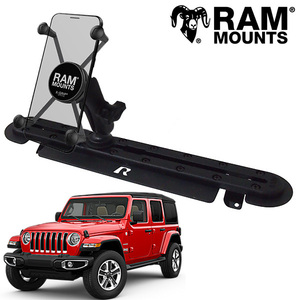 RAM MOUNTS ラムマウントジープ JL ラングラー グラディエーター タフトラック Xグリップ Lサイズ セット スマホホルダー