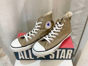 ★☆90s!USA!希少レア!converse ALL STAR TAUPE 8 26.5cm コンバース オールスター ハイカット ブラウン 茶色 デッド ビンテージ 2312☆★