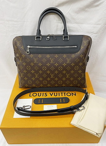 LOUIS VUITTON ルイ ヴィトン PDJ NM ビジネスバッグ モノグラムマカサー展示品未使用品格安（12）