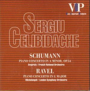 CD Sergiu Celibidache Schumann & Ravel Piano Concerto VCD5001 VIP /00110