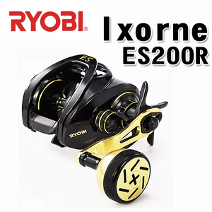 １円新品右巻き　ES200R　RYOBI　イクシオーネIxorne　右ハンドル　シングル＆ダブルハンドル付属　リョービ　リール　フィッシング　釣り