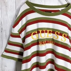 【国内正規品】GUESS ゲス ボーダー Tシャツ #370