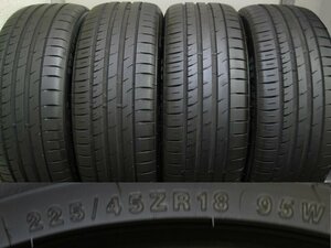 ■USED■TOURADOR X-SPEED TU1 225/45R18 4本セット■2023年製■