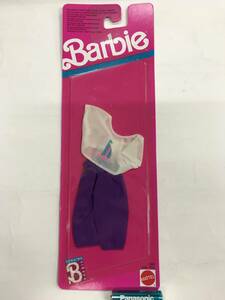バービー　Barbie 洋服　5300　白シャツ　パープルパンツ　1989年製　MATTEL マテル　検）リカちゃん　ジェニー