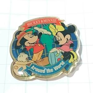 送料無料)ミッキー＆ミニー AROUND THE WORLD ディズニー ピンバッジ PINS ピンズ A08244