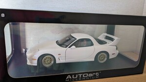 【開封品】オートアート Autoart マツダ アンフィニ RX-7 FD3S チューンド バージョン 1/18スケール