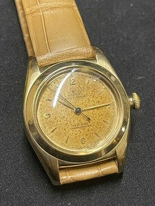 Rolexバブルバック【1947’ Rolex Bubble Back 14KYG Ref.3131】・Automatic(自動巻) 金無垢イエローゴールド