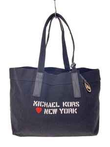 MICHAEL KORS◆トートバッグ/-/BLK/無地/NB-1705//