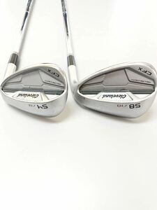 クリーブランド　Cleveland ＣＦＸ　ウェッジ　５４°／５８° ２本セット　Ｎ．ＳＰＲＯ　９５０GH（Ｓ）