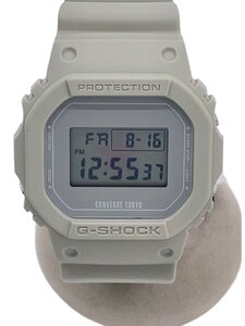 CASIO◆クォーツ腕時計/デジタル/ラバー/GRY/GRY/DW-5600VT