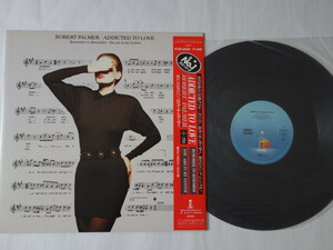 ★レコードMD★ロバート・パーマー ROBERT PALMER / 恋におぼれて ADDICTED TO LOVE★12inch Single★