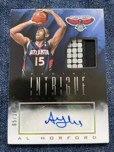 PANINI★2013-14 INTRIGUE BASKETBALL★Al Horford★パッチオートカード★Patch Auto /10