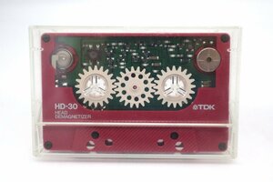 【ト萬】TDK Dr.ジキル HEAD DEMAGNETIZER HD-30 ヘッド 消磁器 カセットテープ TEAC F-2 クリーニングカセットテープ 2点set RA107RNI50