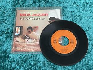 ★ミック・ジャガー★シングルレコード/EP(7インチ)★日本盤★ジャスト・アナザー・ナイト★MICK JAGGER★JUST ANOTHER NIGHT★07SP 865★