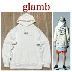 美品 glamb グラム スウェットパーカー 定価22,000円 R-6831