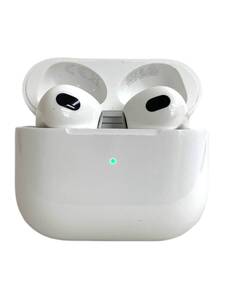 Apple (アップル) AirPods 第3世代 2021年発売 エアポッズ ワイヤレスイヤホン MagSafe充電ケース付き MME73J/A ホワイト 家電/004