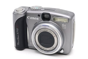 【行董】Canon キャノン PowerShot A710 IS コンパクトデジタルカメラ デジカメ 5.8-34.8mm 1:2.8-4.8 光学機器 AC142BOI47