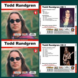 TODD RUNDGREN CD1+CD2 大全集 MP3CD 2P⊿