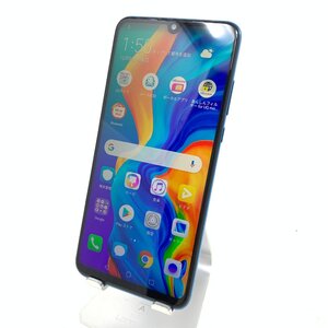 【美品】HUAWEI P30 lite/64GB/ピーコックブルー/81205