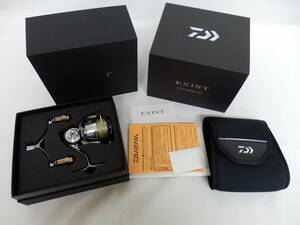 123D744F♪ DAIWA 22 EXISTイグジスト LT2500S-DH スピニングリール ハンドルカスタム品 ダイワ 箱付き 中古