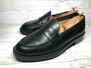 【即決】美品 ◆ KLEMAN クレマン / DALIANI コインローファー 黒 EU 39 約25.0㎝ ビジネスシューズ 本革