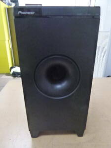 中古(通電確認のみ) pioneer ワイヤレスサブウーファー SBX-N700SW [E-383]◆送料無料(北海道・沖縄・離島は除く)◆ 　