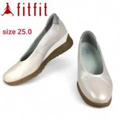 【fitfit/フィットフィット】極美品 厚底 コンフォート パンプス 25