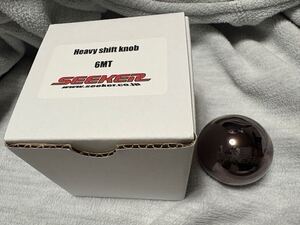 SEEKER Heavy shift knob シーカー　ヘビーウエイトシフトノブ　6MT