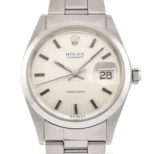 ロレックス ROLEX 6694 ヴィンテージ オイスター デイト プレシジョン Cal.1225 手巻き メンズ 良品 保証書付き M#133716