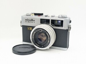 美品！完動品！MINOLTA HI-MATIC E フィルムカメラ