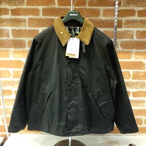 C461　未使用 Barbour 130周年記念モデル トランスポート ワックスコットン ブルゾン MWX2364 グリーン 40サイズ ジャケット バブアー