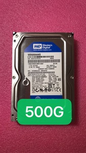 2160246★ 中古 検査済◆　 WD◆WD5000AAKS◆500GB ハードディスク 3.5HDD SATA　7200rpm 同梱ok