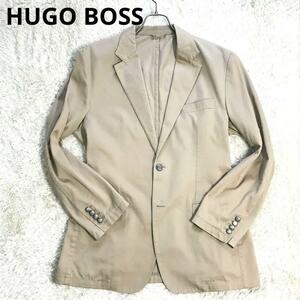 HUGO BOSS コットン100%　メンズ長袖ジャケット ブレザー ベージュ