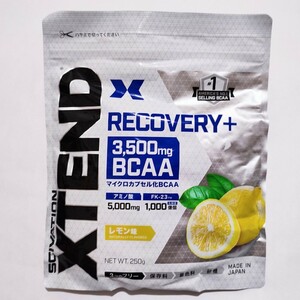 SCIVATION XTEND RECOVERY+ レモン味 250g×2袋　エクステンド リカバリープラス　BCAAアミノ酸　グルタミン　シトルリン