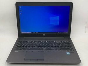 Mobile Workstation hp ZBook 15 G3 15型大画面 カメラ内蔵 テンキー Core i5-6440HQ M.2 SSD 256GB+HDD500GB メモリ8GB AMD FirePro W5170