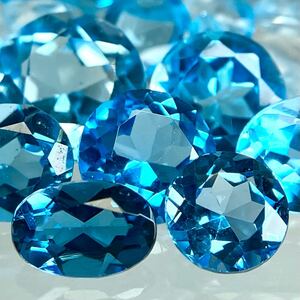 1円〜!!小粒!!≪天然ブルートパーズおまとめ100ct≫n 約20g ルース 裸石 宝石 ジュエリー jewelry blue topaz w4 2