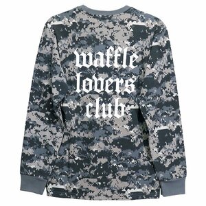 WTAPS ダブルタップス x VANS バンズ DESIGN LS WAFFLE LOVERS/TEE COTTON sizeS ヴァンズコラボ デザインロングスリーブ Tシャツ ロンT