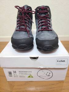 DACHSTAIN MONTANA GTX W 24cm GRAPHITE/FUCHSIA レディース ダハシュタイン 23cm程度 新品 送料込み