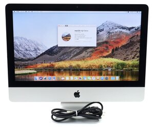 Apple iMac 21.5インチ Late 2012 Core i5-3330S 2.7GHz 8GB 1TB(HDD) GeForce GT640M フルHD 1920x1080ドット macOS High Sierra