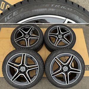 メルセデス・ベンツ CLA35 C118 X118 AMG 純正18インチ ホイール4本セットAクラス　Bクラスにもスタッドレスタイヤ付き