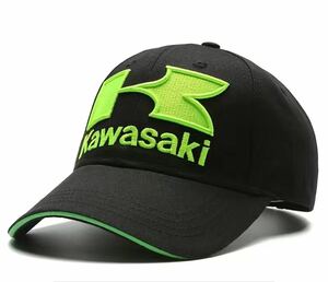 【新品未使用】Kawasakiキャップ・カワサキ・NinjaGPZ1Z2FXゼファー漢新旧車カワサキ乗りにどうぞ。kawasakiロゴ