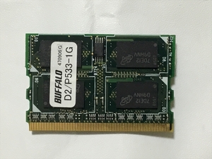 ジャンク Buffalo microDIMM D2/P533-1G Panasonic Let