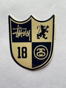 難あり OLD STUSSY ステューシー ステッカー 盾 エンブレム SSリンク オールド 完売品　