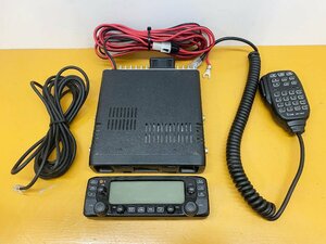 ★中古美品★ICOM アイコム トランシーバー IC-2730D 144/430MHzデュアルバンド FM 50W マイクHM-207 車載機 アマチュア無線)倉b