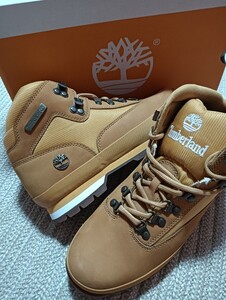 新品 定価18700 Timberland ティンバーランド ユーロハイカー ウィートヌバック 27cm US9 ブーツ EURO HIKER