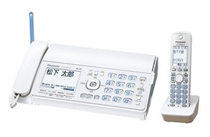 【中古】 Panasonic パナソニック おたっくす デジタルコードレスFAX 子機1台付き 1.9GHz DECT準