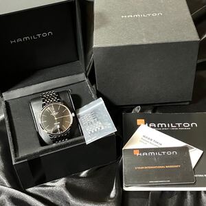 ハミルトン イントラマティック Hamilton INTRA-MATIC AUTO アメリカンクラシック自動巻き オート メンズウォッチ 美品