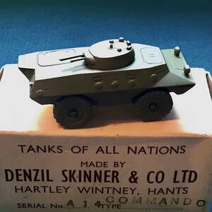 60s レア Dead Stock Denzil Skinner デンジルスキナー Tanks of allnations Commando US アーミー ベトナム 戦車 装甲車 Tank ミリタリー