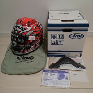 未使用新品！☆アライ★Arai☆RX-7X★ハガGP☆５９．６０CM★Ｌサイズ